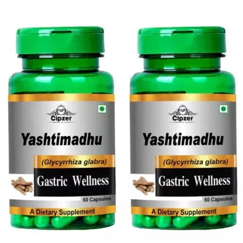 Cipzer Yashtimadhu  Capsulesule (60cap, Pack of 2)