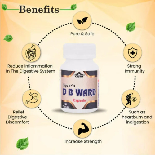 Cipzer D.B. Ward (60cap, Pack of 2)