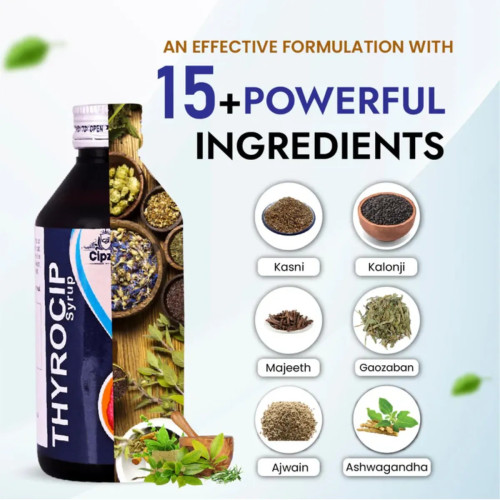 Cipzer Thyrocip Syrup (200ml, Pack of 2)