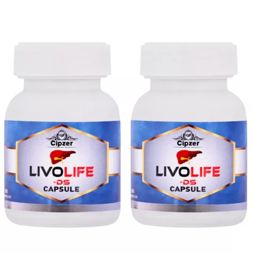Cipzer Livolife Ds  Capsulesule (30cap, Pack of 2)