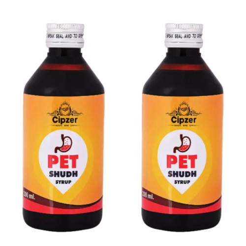 Cipzer Pet Shudh Syrup (200ml, Pack of 2)