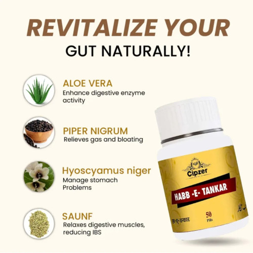 Cipzer Habb-E-Tankar (50Pills, Pack of 2)