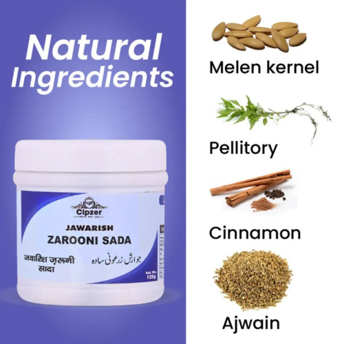 Cipzer Jawarish Zarooni Sada (125g, Pack of 2)