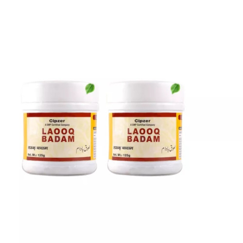 Cipzer Laooq Badam (125g, Pack of 2)
