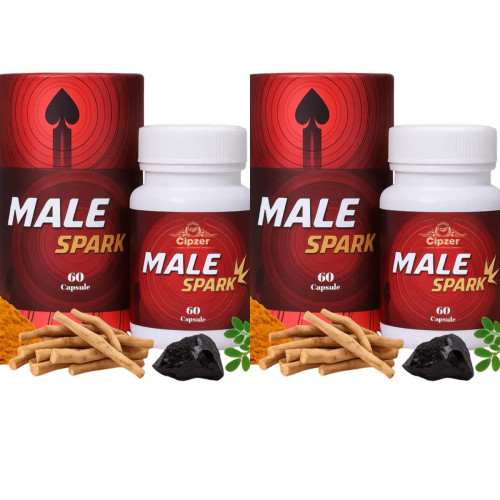 Cipzer Male Spark  Capsulesule (60cap, Pack of 2)