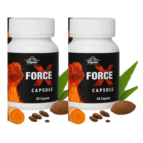 Cipzer Force X  Capsulesule (60cap, Pack of 2)