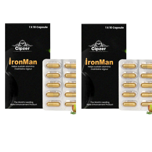 Cipzer Ironman  Capsules (10cap, Pack of 2)