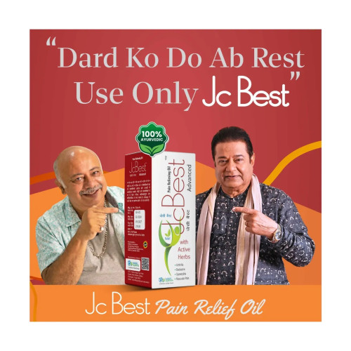 Arlak Biotech JcBest Advance Pain Relieving Oil (100ml, Pack of 6)