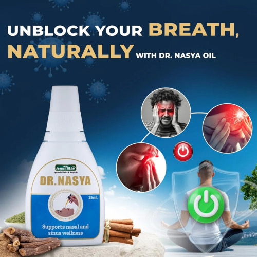 Jeena Sikho Dr Nasya Oil Drops (15ml)