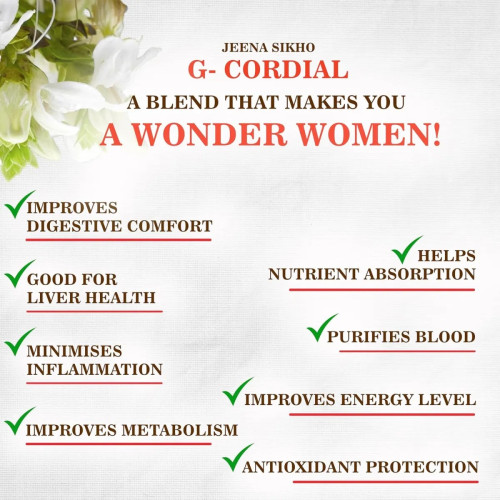 Jeena Sikho G-Cordial Femine Tonic (500ml)