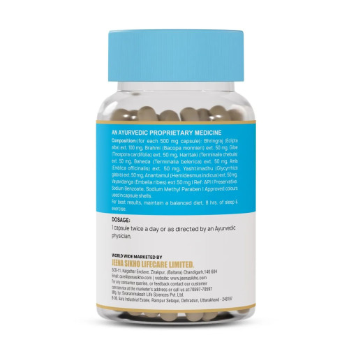 Jeena Sikho Hair Rescue  Capsules (60 Tablets)