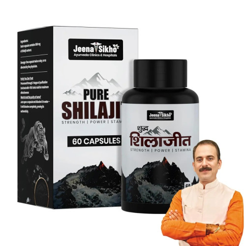 Jeena Sikho Pure Shilajit For Strength (60cap)