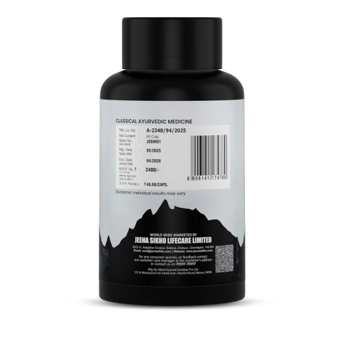 Jeena Sikho Pure Shilajit For Strength (60cap)