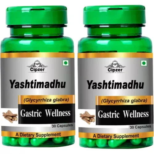Cipzer Yashtimadhu  Capsulesule (30cap, Pack of 2)