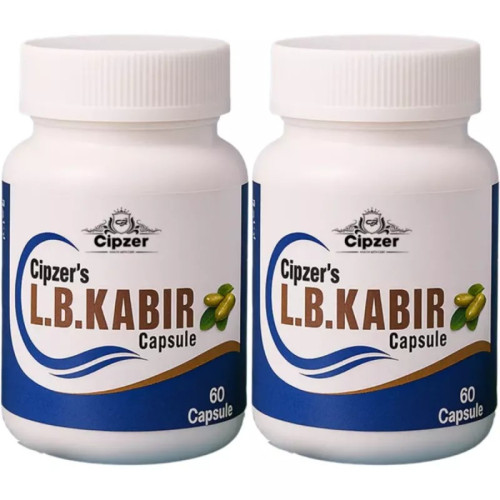 Cipzer LB Kabir  Capsulesule (60cap, Pack of 2)