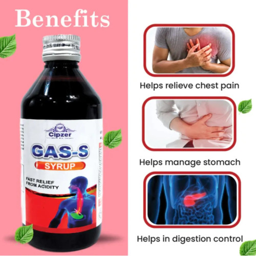 Cipzer Gas S Syrup (100ml)