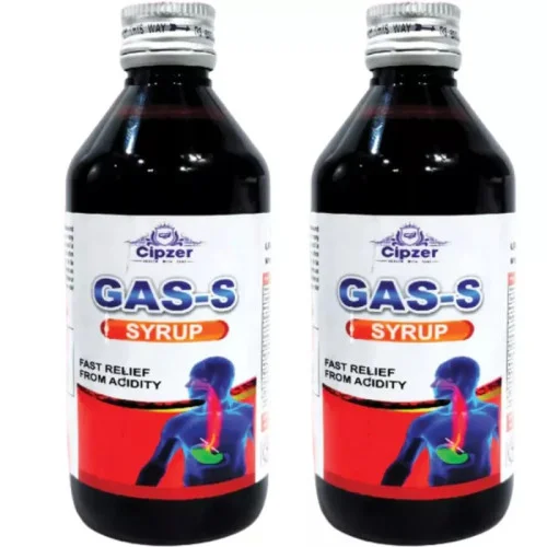 Cipzer Gas S Syrup (100ml, Pack of 2)