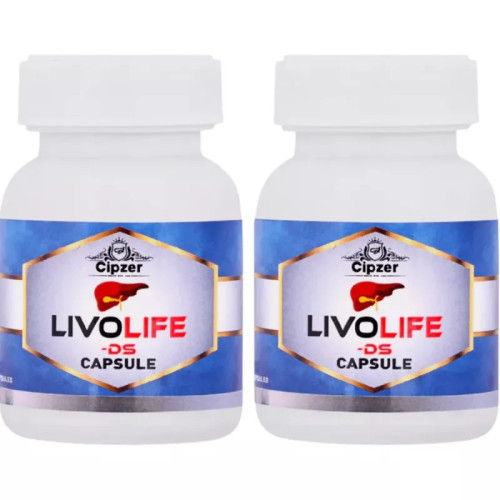 Cipzer Livolife Ds  Capsulesule (60cap, Pack of 2)