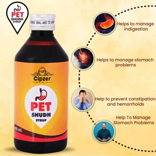 Cipzer Pet Shudh Syrup (100ml, Pack of 2)