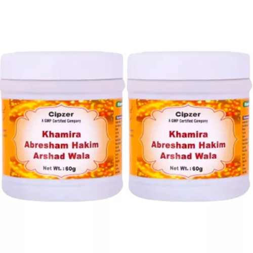 Cipzer Khamira Abresham Hakim Arshad Wala (60g, Pack of 2)