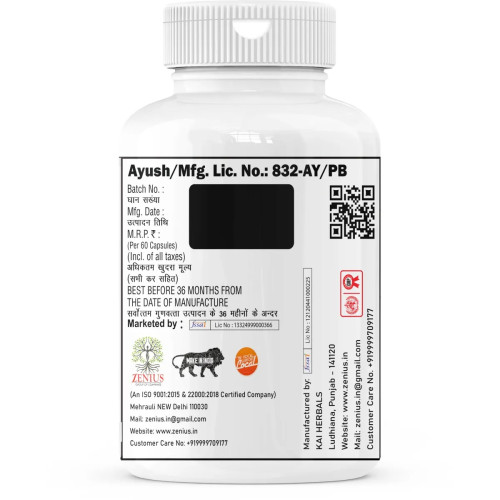 Zenius Big H  Capsules (60cap)