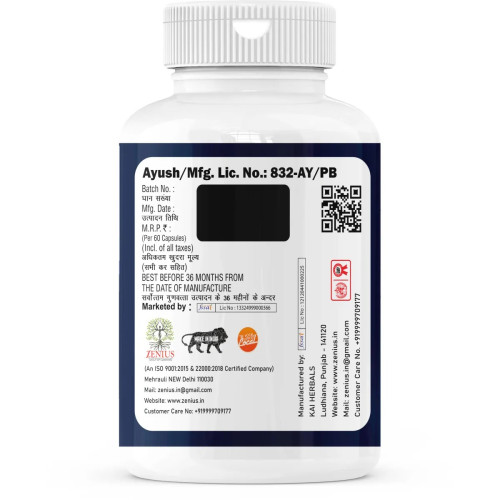 Zenius Cholestro Fit  Capsules (60cap)