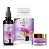 Zenius Hip Grow Oil + Hip Grow  Capsules + Hip Grow Cream (50ml Oil + 60cap + 50g Cream) (1Pack)
