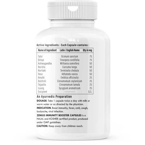 Zenius Immunity Booster  Capsules (60cap)