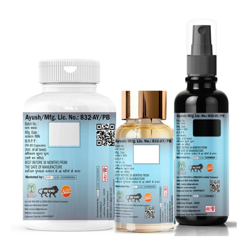 Zenius Max Up  Capsules + Max Up Oil + Max Up Oil (60cap + 15ml Oil + 50ml Oil) (1Pack)