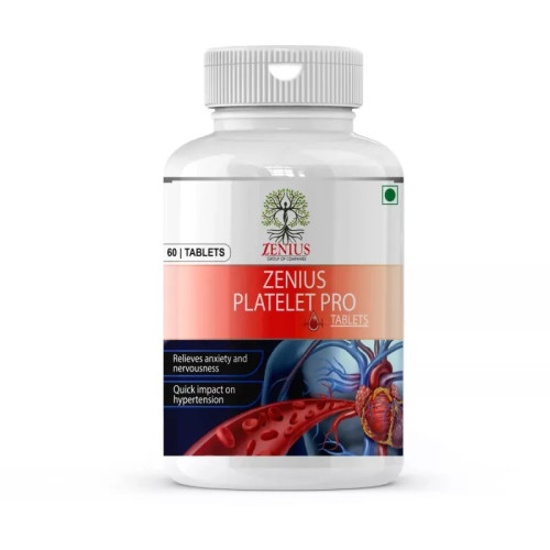 Zenius Platelets Pro  Tablets (60 Tablets)