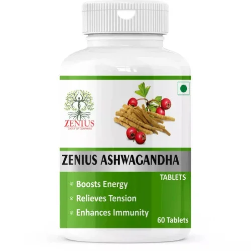 Zenius Ashwagandha  Tablets (60 Tablets)
