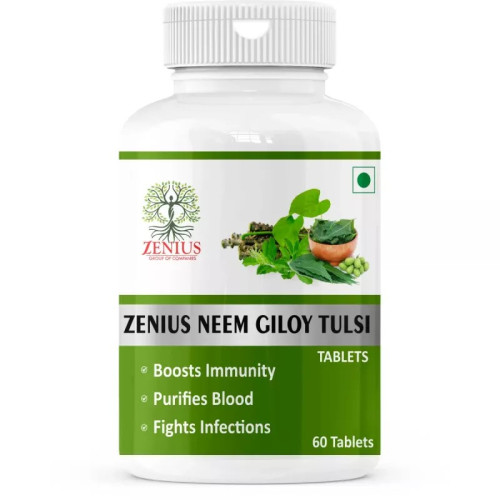 Zenius Neem Giloy Tulsi  Tablets (60 Tablets)