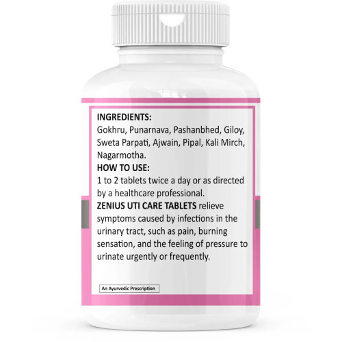 Zenius Uti Care  Tablets (60 Tablets)