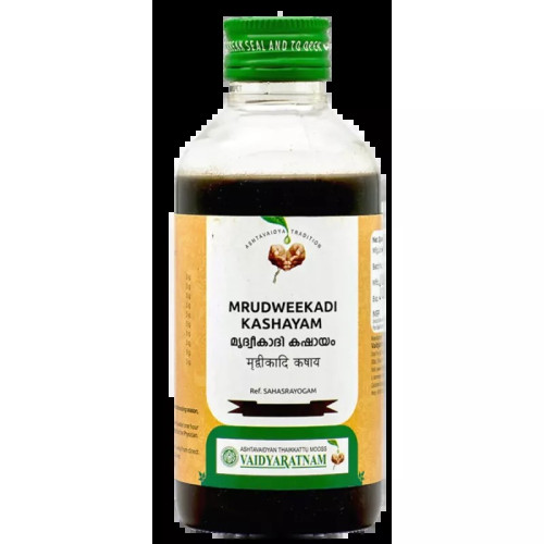 Vaidyaratnam Mridweekadi Kashayam (200ml)