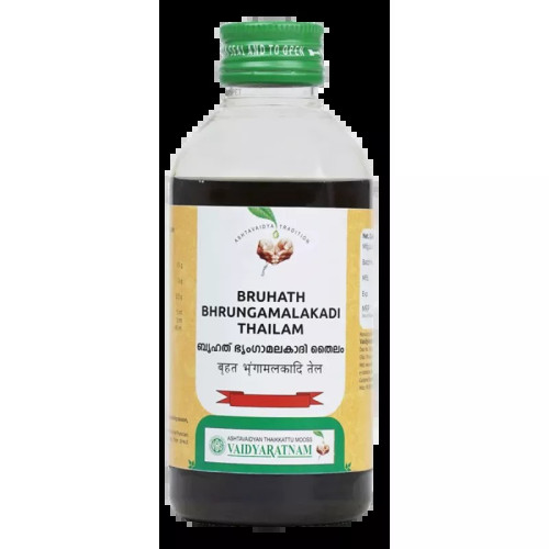 Vaidyaratnam Brihath Bhringamalakadi Oil (200ml)