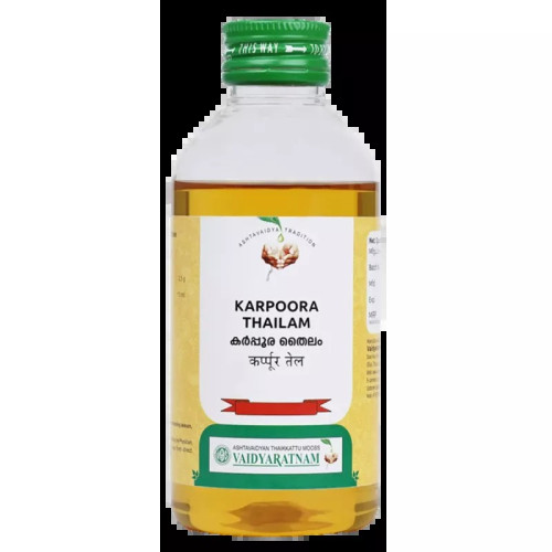 Vaidyaratnam Karpooradi Thailam (450ml)