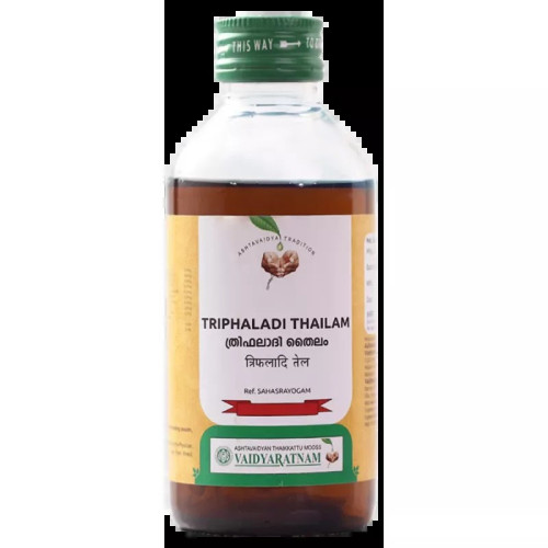 Vaidyaratnam Thriphaladi Oil (200ml)