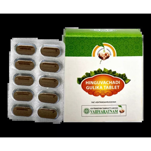 Vaidyaratnam Hinguvachadi Gulika  Tablet (10 Tablets)