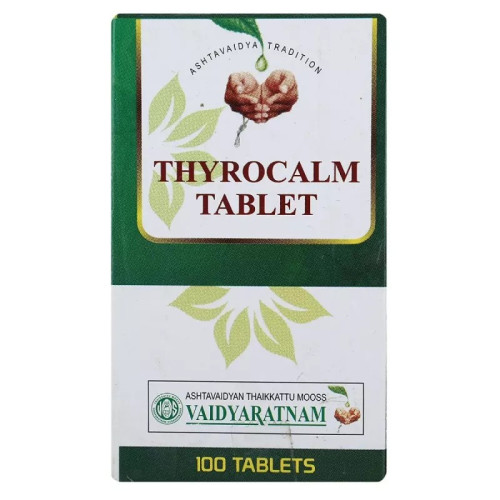 Vaidyaratnam Thyrocalm  Tablets (10 Tablets)