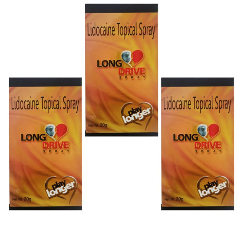 Leeford Long Drive Spray (20g, Pack of 3)