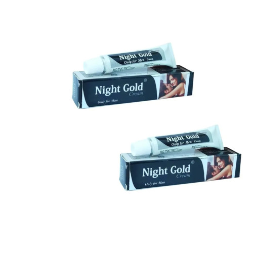 Joy Life Night Gold Delay Cream (Tube) (4g, Pack of 2)