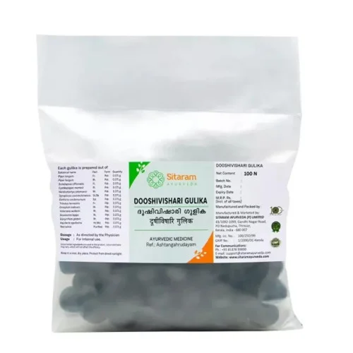 Sitaram Ayurveda Dooshivishari Gulika  Tablets (100 Tablets)