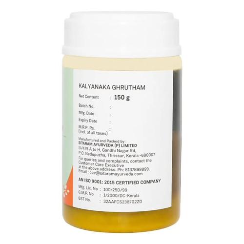 Sitaram Ayurveda Kalyanaka Ghrutham (150g)