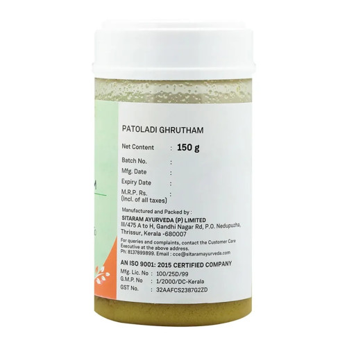Sitaram Ayurveda Patoladi Ghrutham (150g)