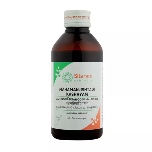Sitaram Ayurveda Mahamanjishtadi Kashayam (200ml)