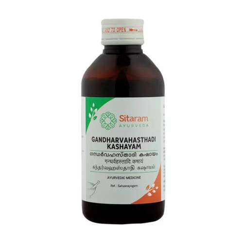 Sitaram Ayurveda Gandharvahastadi Kashayam (200ml)
