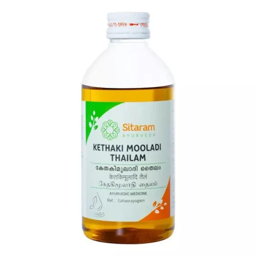 Sitaram Ayurveda Kethakimooladi Thailam (200ml)