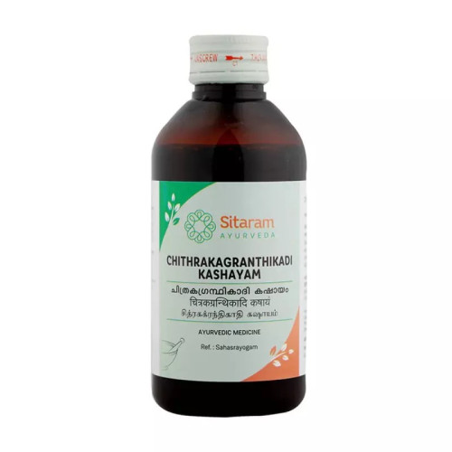 Sitaram Ayurveda Chithrakagranthikadi Kashayam (200ml)