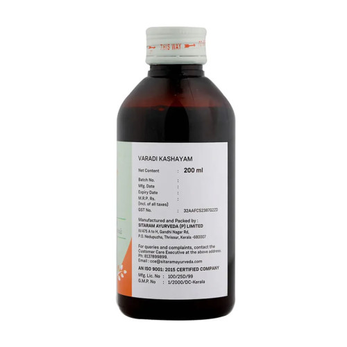 Sitaram Ayurveda Varadi Kashayam (200ml)