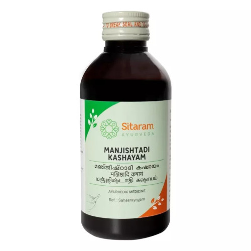 Sitaram Ayurveda Manjishtadi Kashayam (200ml)